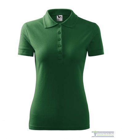 Women collar Tshirt( Polo shirt) bottle green