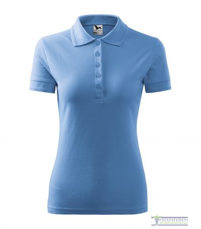 Women collar Tshirt( Polo shirt) sky blue