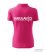 Women collar Tshirt( Polo shirt) raspberry color