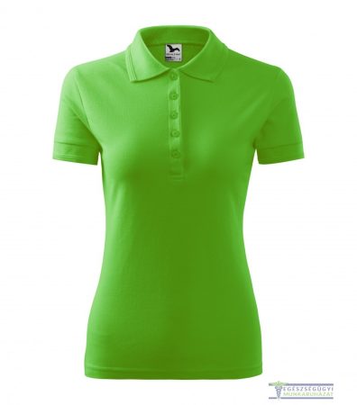 Women collar Tshirt( Polo shirt) apple green 