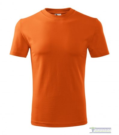 Men round neck Tshirt orange 