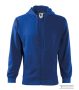 Men Hooded Zipper Sweater Royal blue