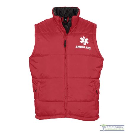 Red ambulance vest