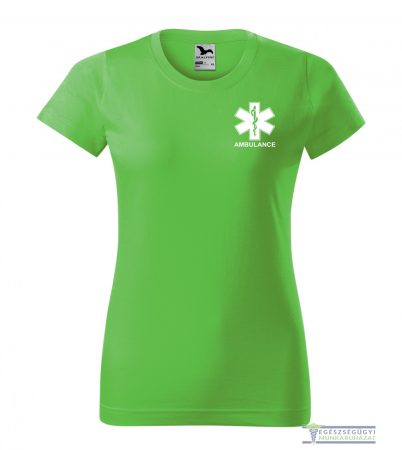 Women's  T-shirt apple green