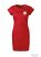 Women's long clothing red