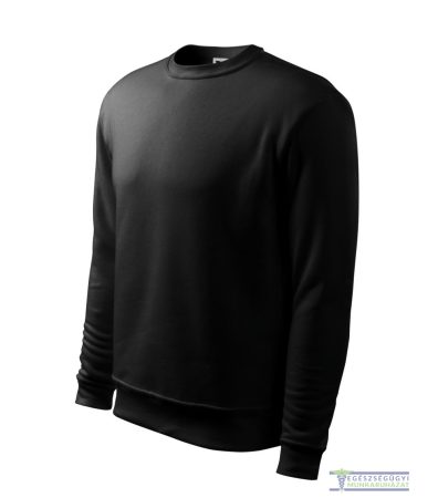 Kereknyakas pulóver  fekete