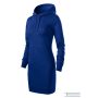 Women's hooded long sweater kingblue