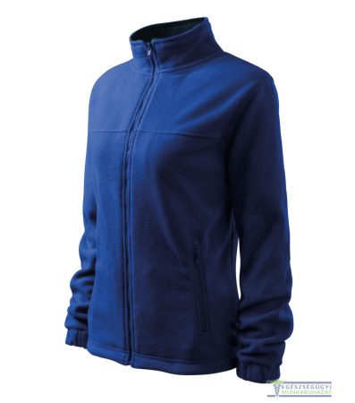 Women's zip-up polar sweater king blue