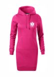 Women's hooded long sweater