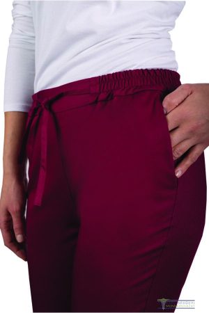 SCRUB trousers-bordeaux